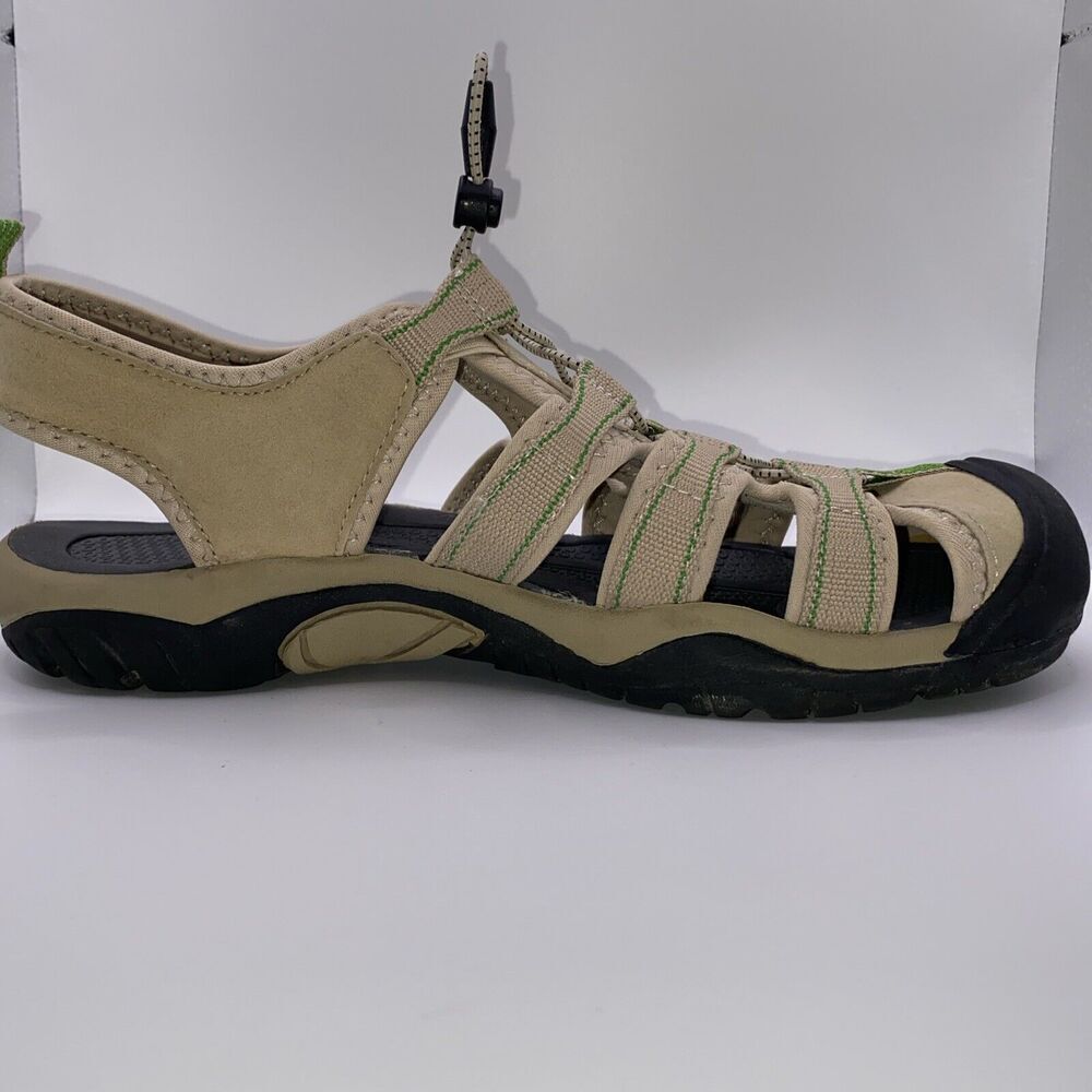 Rugged Outback‎ shoes womans Sz 10 brown green waterproof